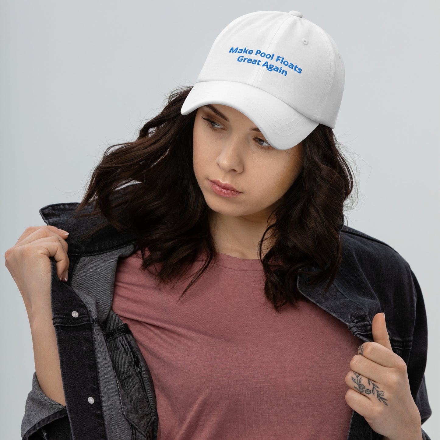 Make Pool Floats Great Again - Dad Hat