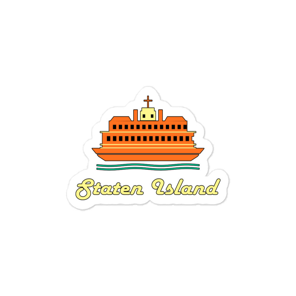 Staten Island — 3 x 4 inch vinyl decal