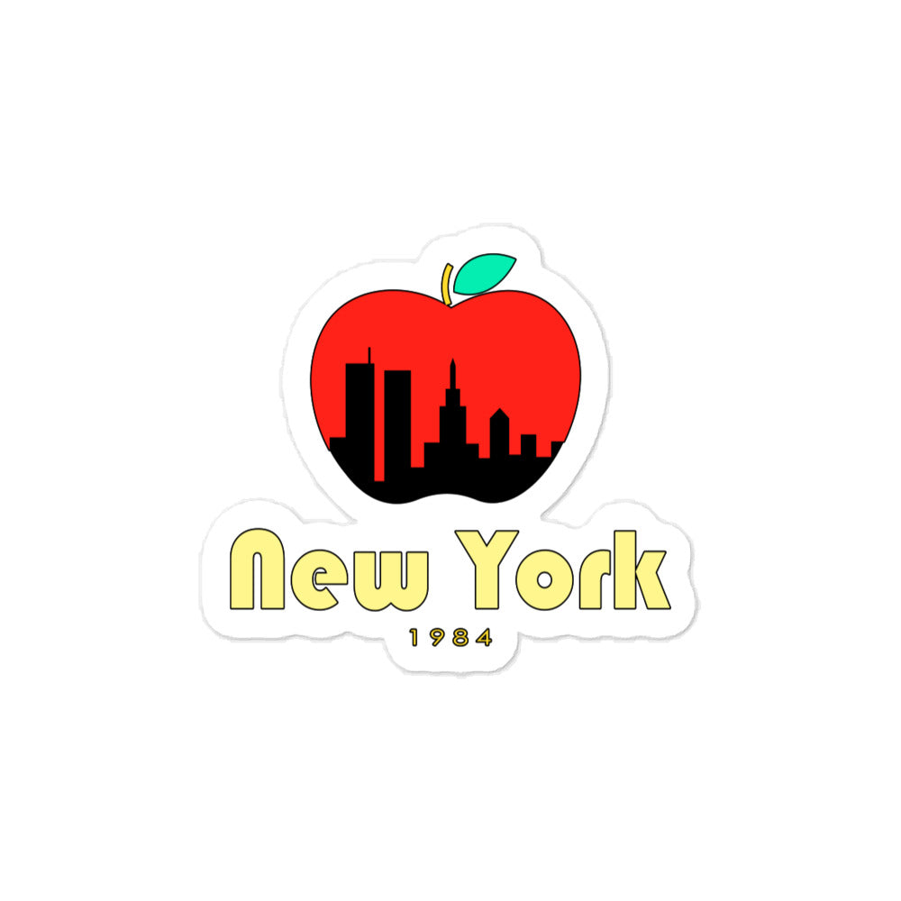 New York — 3 x 4 inch vinyl decal