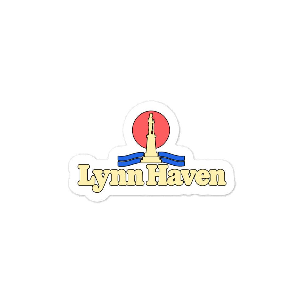 Lynn Haven — 3 x 4 inch vinyl decal