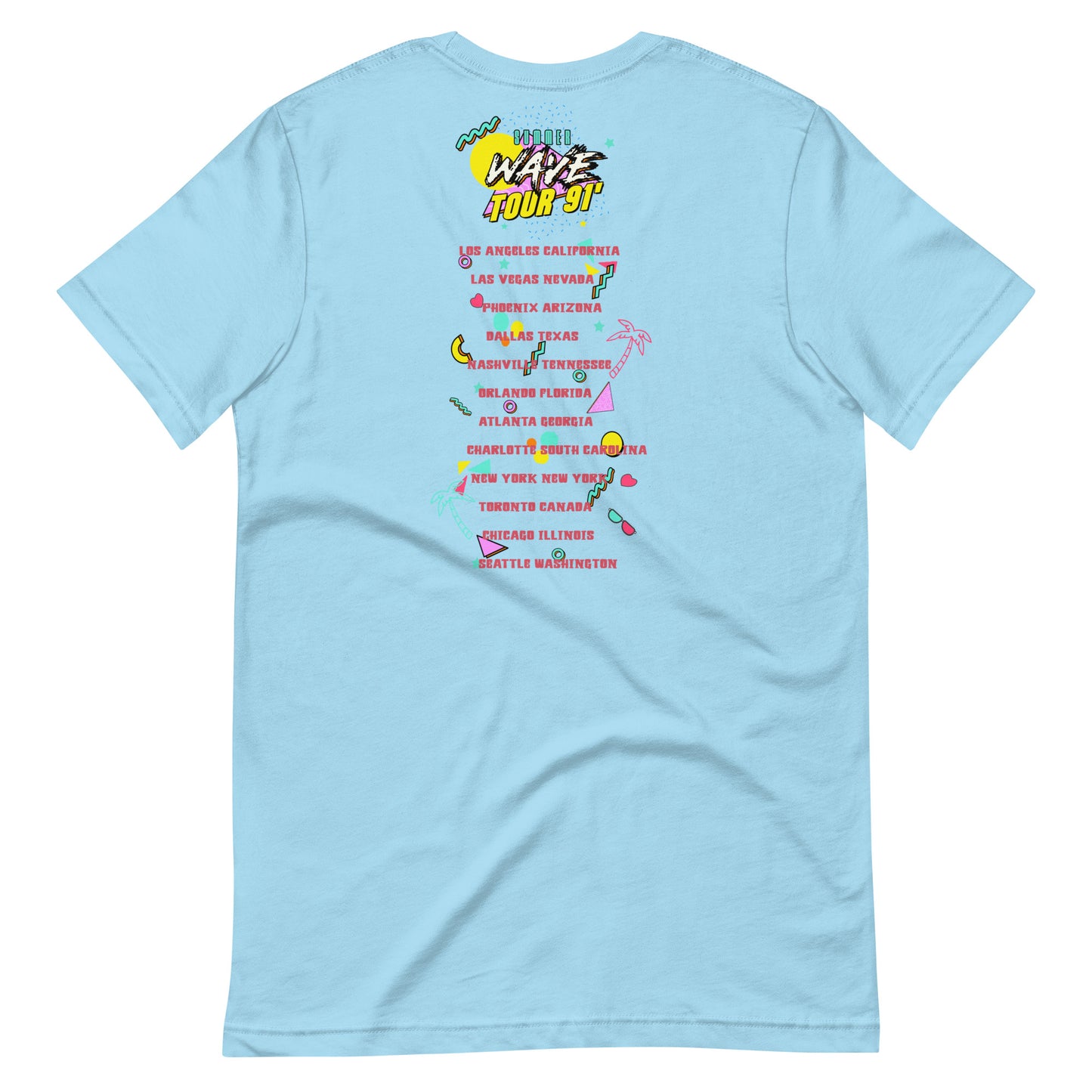 UV Index 91' Summer Wave Tour Shirt