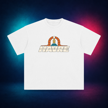 Havre — White — front only print | Vision Neon midnight studio