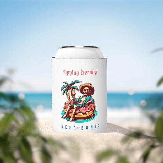 Sipping Eternity Can Cooler Sleeve