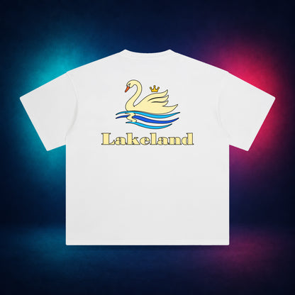 Lakeland — White — back only print | Vision Neon midnight studio