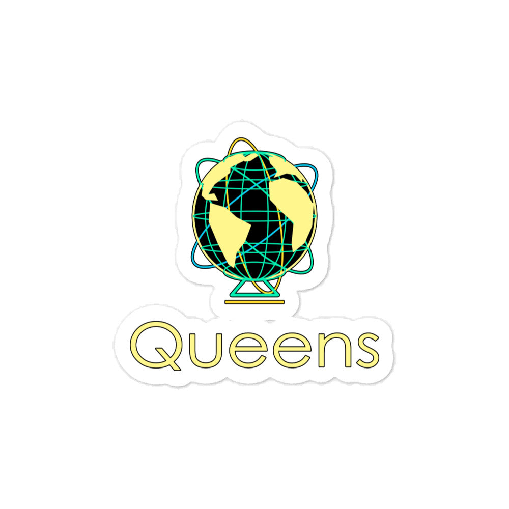 Queens — 3 x 4 inch vinyl decal