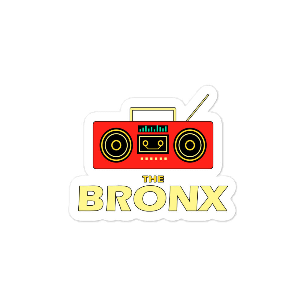 The Bronx — 3 x 4 inch vinyl decal