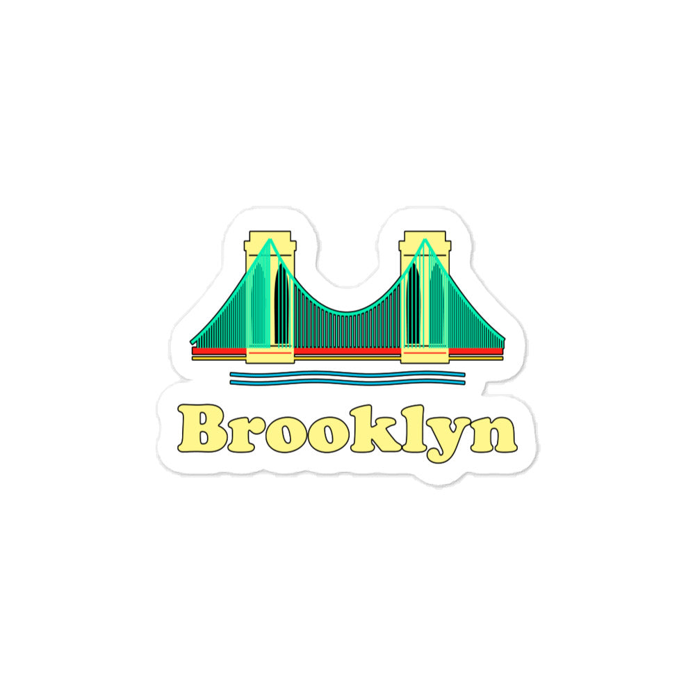 Brooklyn — 3 x 4 inch vinyl decal