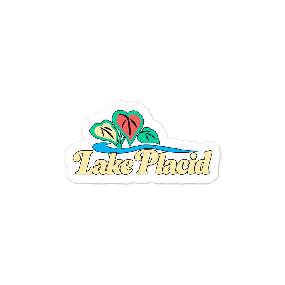 Lake Placid — 3 x 4 inch vinyl decal