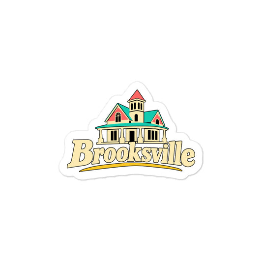 Brooksville — 3 x 4 inch vinyl decal