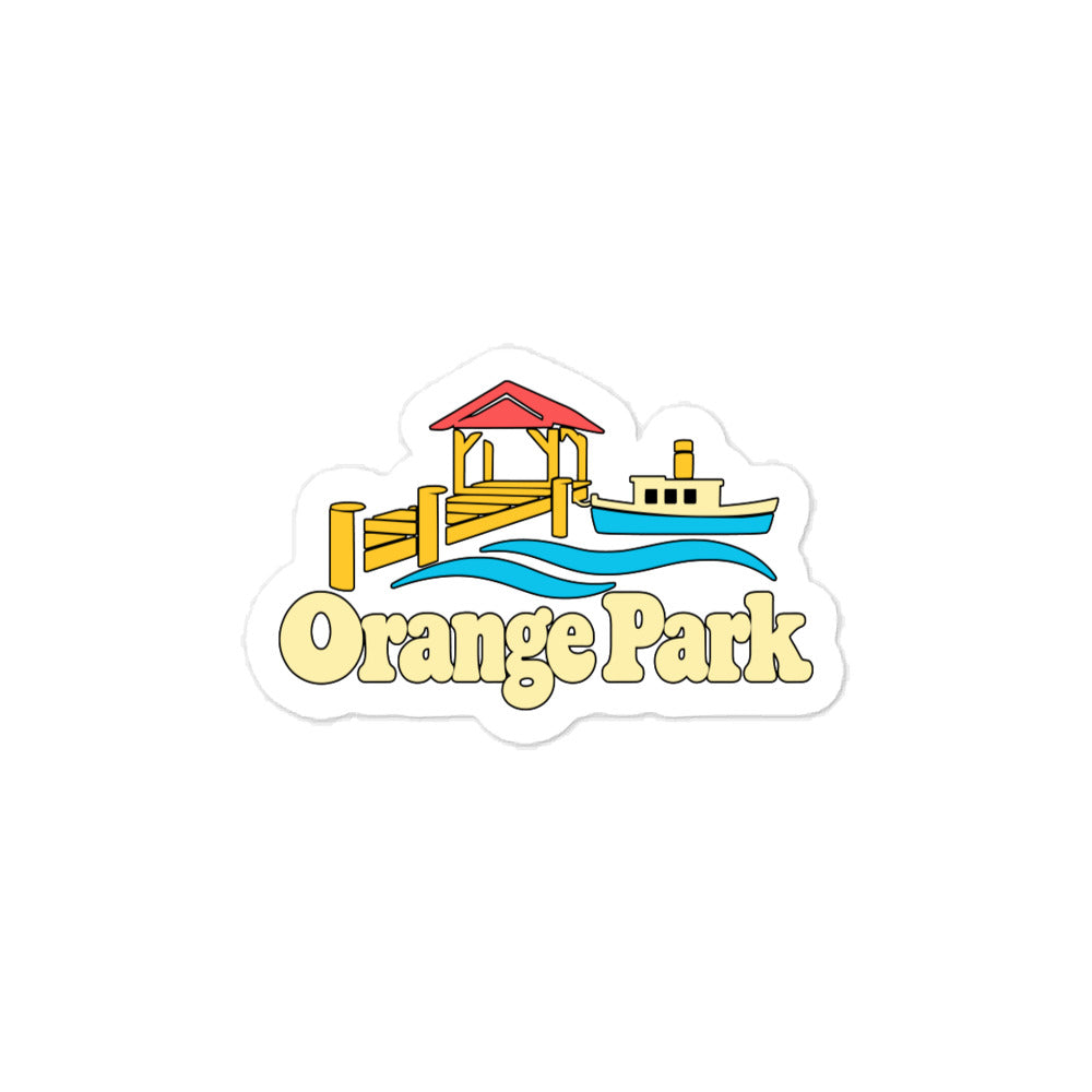 Orange Park — 3 x 4 inch vinyl decal