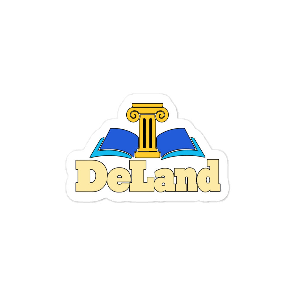 DeLand — 3 x 4 inch vinyl decal