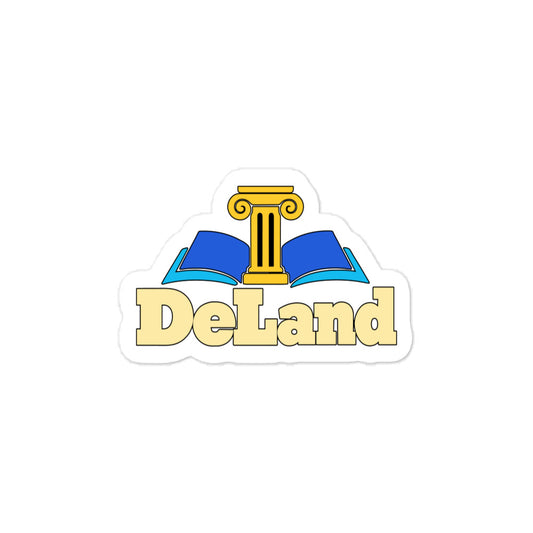 DeLand — 3 x 4 inch vinyl decal