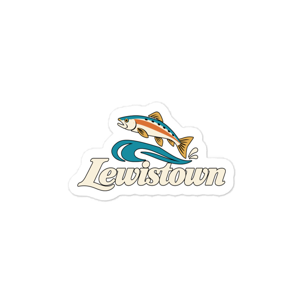 Lewistown — 3 x 4 inch vinyl decal