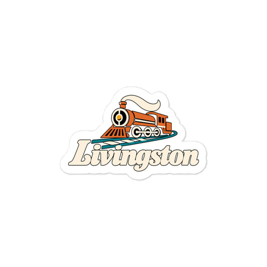 Livingston — 3 x 4 inch vinyl decal