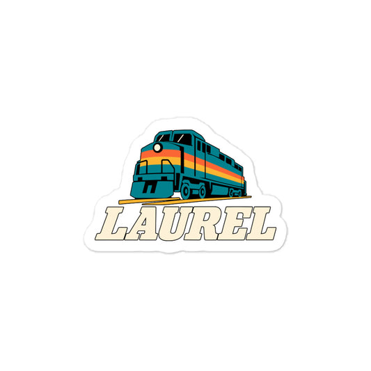 Laurel — 3 x 4 inch vinyl decal