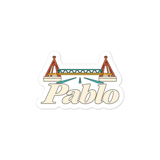 Pablo — 3 x 4 inch vinyl decal