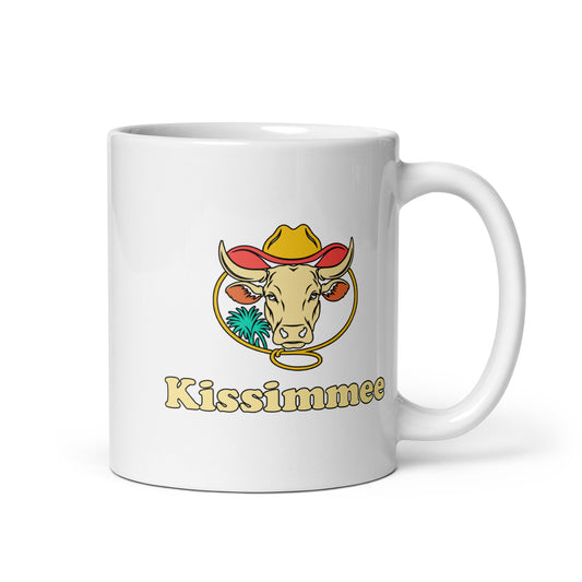 Kissimmee — White mug, 11 oz, right side, logo on both sides